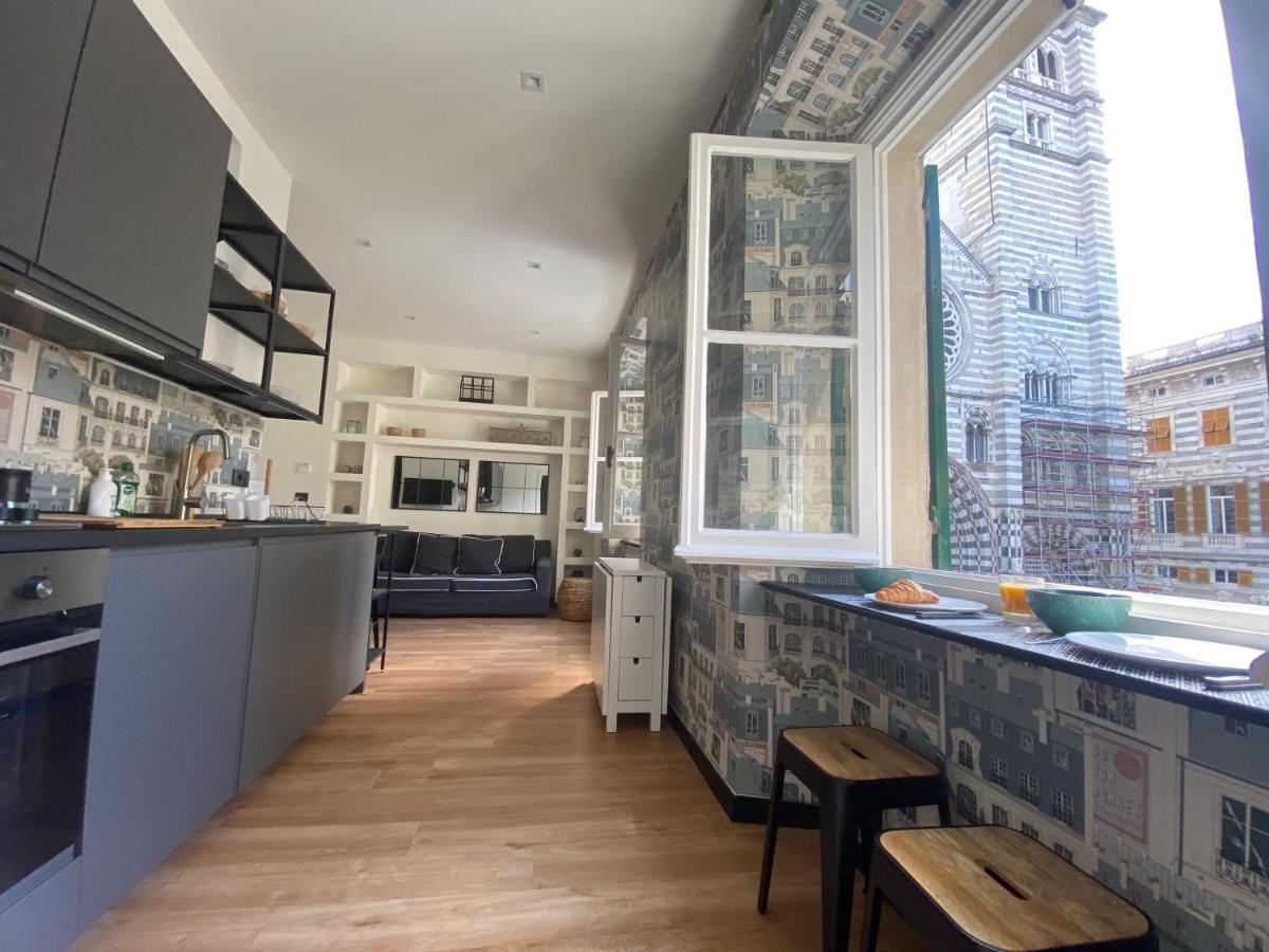 New Apartament In Front Of Genoa Cathedral Екстер'єр фото