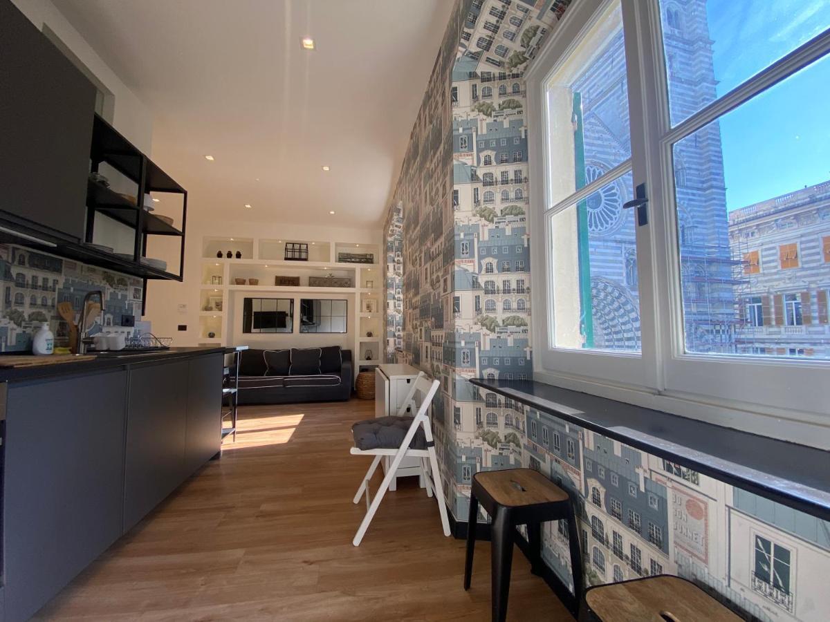 New Apartament In Front Of Genoa Cathedral Екстер'єр фото
